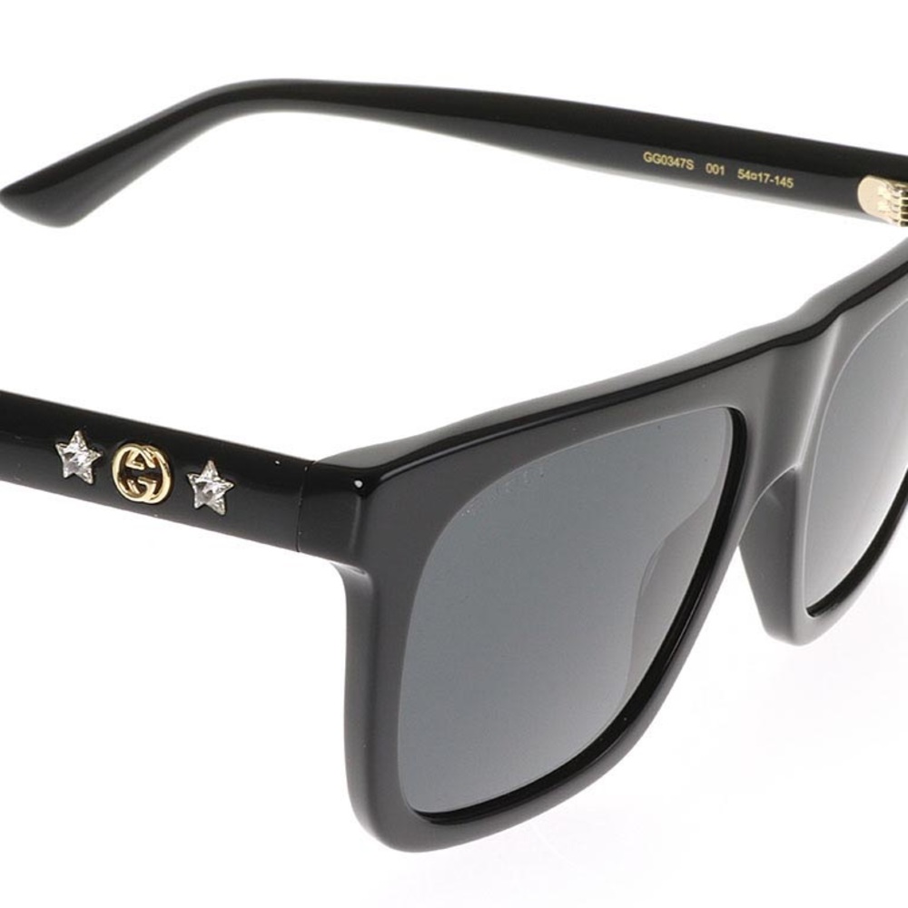 Gucci black embellished star sunglasses